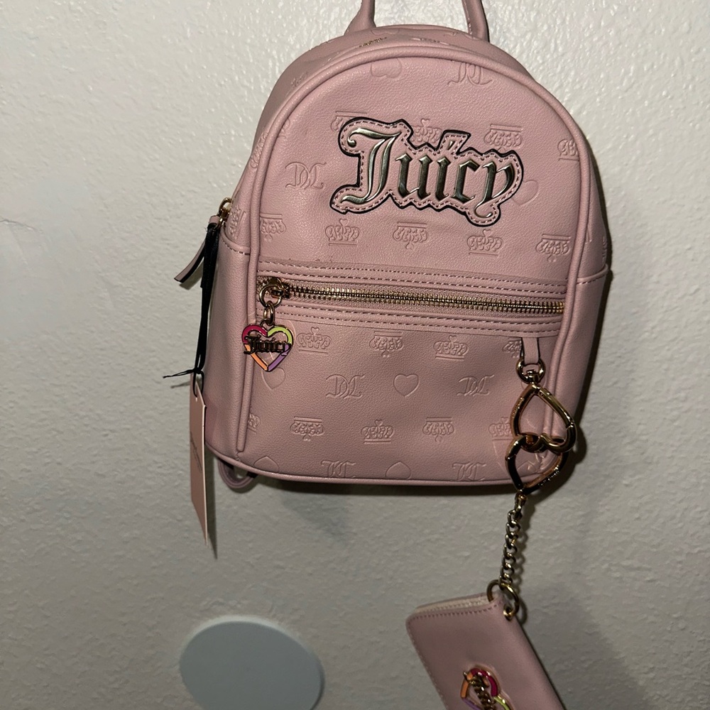 Juicy Couture Pink Mini Backpack
